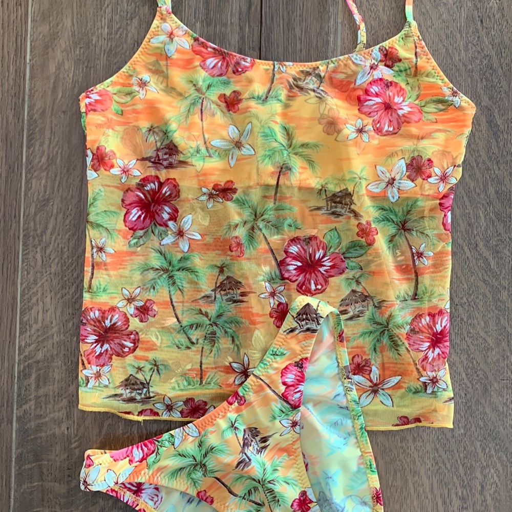 Multi-colored Swim Suit